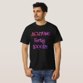 Achtung- Fertig - LOS! - Tシャツ (正面フル)
