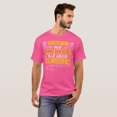 Achtung Ich Spreche Spontan About Trombone Orchest Tシャツ (正面フル)