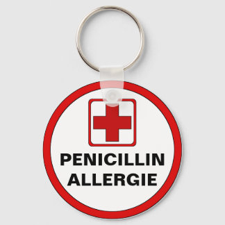 Achtung - Penicillin Allergie キーホルダー