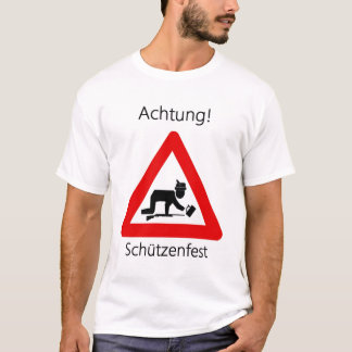 Achtung! Schutzenfest Tシャツ