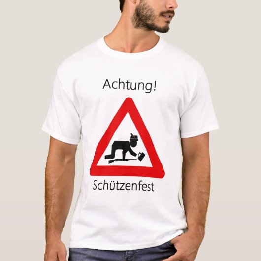 Achtung! Schutzenfest Tシャツ (正面)