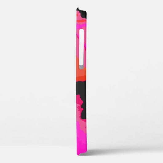 Acid Vivid Digital Psychedelic Bright Background.  Case-Mate iPhoneケース (裏面 / 左)