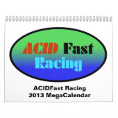 ACIDFast競争の2013年のMegaCalendar カレンダー (カバー)