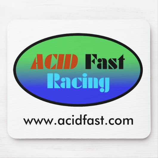 ACIDFast競争のmousepad マウスパッド (正面)