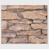 acientレンガの壁。レンガグランジの壁の背景B ラッピングペーパー (フラット)