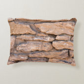 Acient brick wall. Grunge brick wall background. B アクセントクッション (裏面)