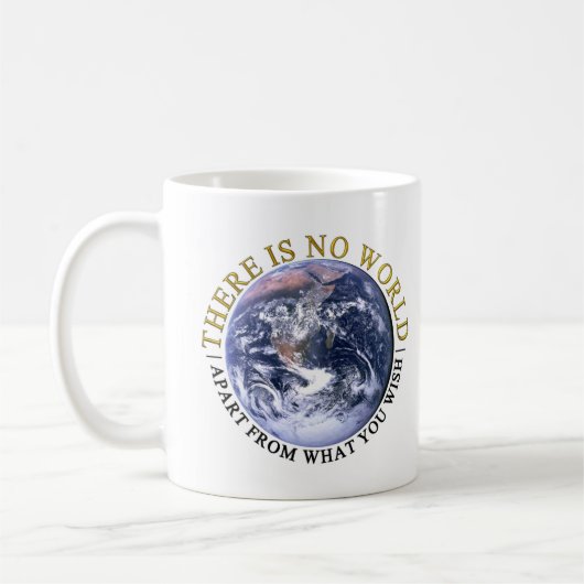 ACIM No World Mug コーヒーマグカップ (左)