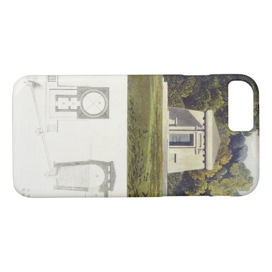 Ackermannの「芸術の貯蔵場所からの氷の家、 Case-Mate iPhoneケース (裏面(横))