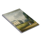 Ackermannの「芸術の貯蔵場所」からのBroadlands、 ノートブック (右側)