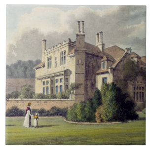 Ackermannの「芸術の貯蔵場所」からのEndsleigh、 タイル