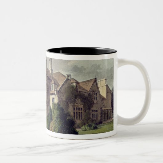Ackermannの「芸術の貯蔵場所」からのEndsleigh、 ツートーンマグカップ (右)