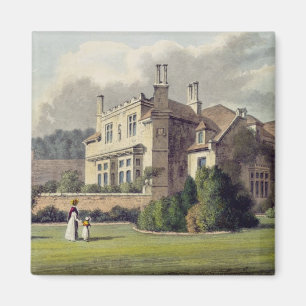 Ackermannの「芸術の貯蔵場所」からのEndsleigh、 マグネット