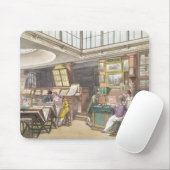 Ackermannの「芸術の貯蔵場所、Litからのインテリア マウスパッド (マウス)