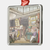 Ackermannの「芸術の貯蔵場所、Litからのインテリア メタルオーナメント (左)