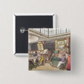 Ackermannの「芸術の貯蔵場所、Litからのインテリア 缶バッジ (正面&裏面)