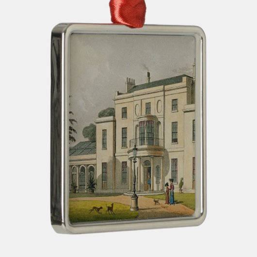 Ackermannの「Aの貯蔵場所からのウィンブルドンの家、 メタルオーナメント (右)