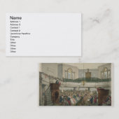 「AckermannのLoの縮図からのMagdalenのチャペル、 名刺 (正面/裏面)