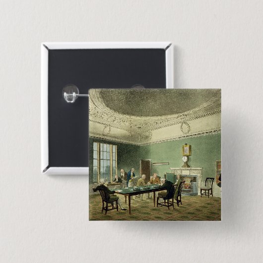 「AckermannのLonの縮図からの商工会議所、 缶バッジ (正面&裏面)