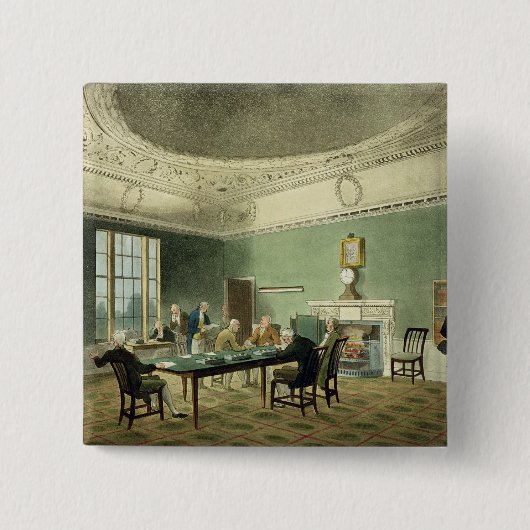 「AckermannのLonの縮図からの商工会議所、 缶バッジ (正面)