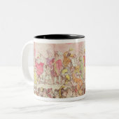 Ackermann著出版されるリチャードソンの劇場 ツートーンマグカップ (正面左)