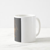 Ackernonのマグタックのボーダー保護者 コーヒーマグカップ (正面右)