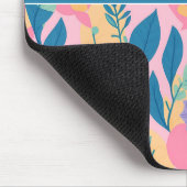 Ackieモニタパステルカラフルパタパーソナライズされたーン マウスパッド (コーナー)