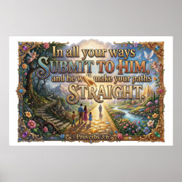 Acknowledge God In All Your Ways Always ポスター