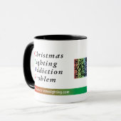 ACLのコーヒー・マグ-拍手のフォント2 マグカップ (正面左)