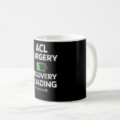 ACL手術回復 | ACL膝の手術サバイバー コーヒーマグカップ (正面右)
