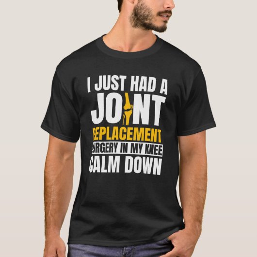 ACL手術 膝置換 再建 整形外科 Tシャツ (正面)