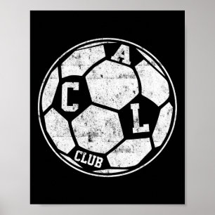 ACL損傷 クラブ 膝手術 サッカー Byll スポーツ デザイン ポスター