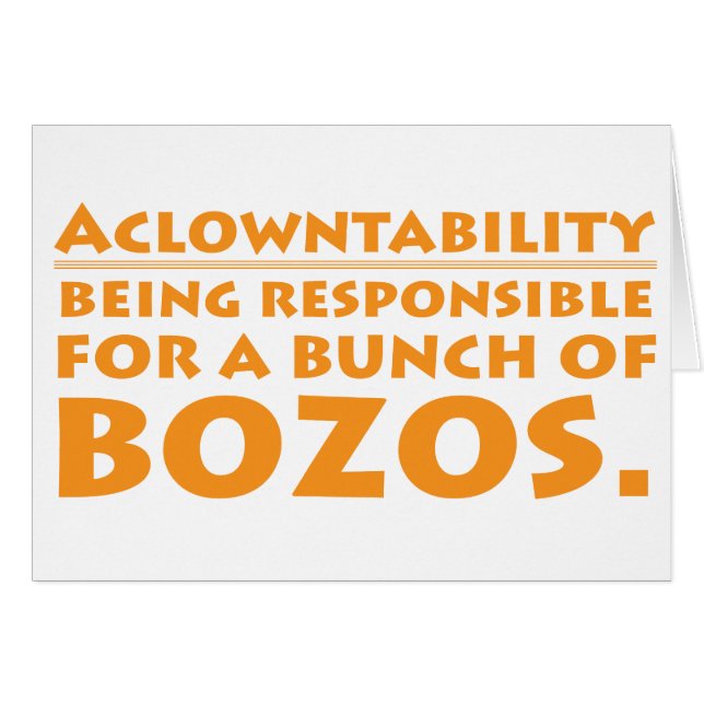 Aclowntability (正面横)