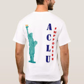 ACLUサポータ Tシャツ (裏面)