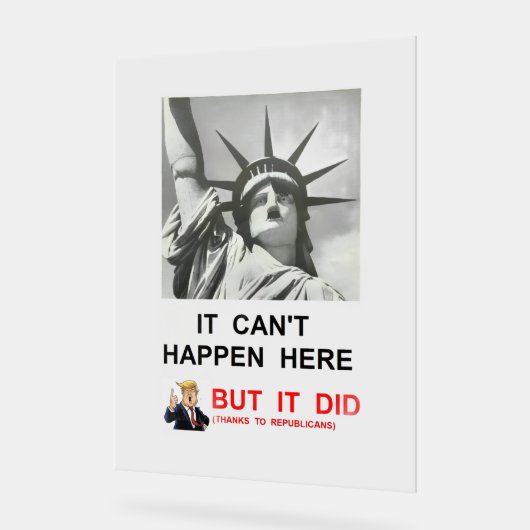 ACLU アクリルサイン (傾斜)