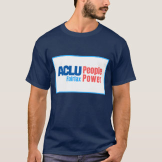 ACLU PeoplePower FairfaxのTシャツ Tシャツ