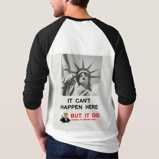 ACLU Tシャツ (裏面)