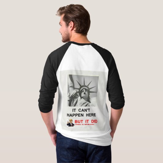 ACLU Tシャツ (裏面フル)