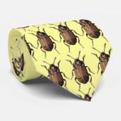 Aclypeaのカブトムシのタイ ネクタイ (ロール)