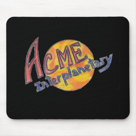 ACME – 惑星間マウス マウスパッド (正面)