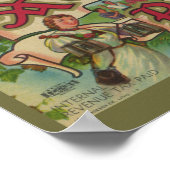 Acme Brewing Companyヴィンテージビールラベルプリント ポスター (角)