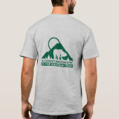 ACMNPのロゴの人 Tシャツ (裏面)