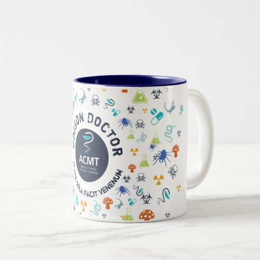 ACMTポイズンドクターブルーツートーンコーヒーマグ ツートーンマグカップ (正面右)