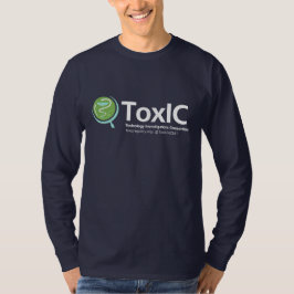 ACMT ToxICネイビーTシャツロングスリーブ Tシャツ
