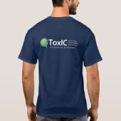 ACMT ToxICネイビーTシャツ Tシャツ (裏面)