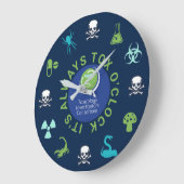 ACMT/ToxIC ToxクロックV1 ラージ壁時計 (傾斜)