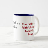 ACNAのマグ ツートーンマグカップ (正面右)