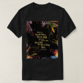 ACOMAF - Don_t懸命日がグラフィックを獲得する Tシャツ (デザイン正面)