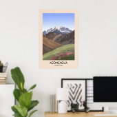 Aconcagua Argentina Travel Poster ポスター (ホームオフィス)