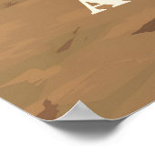 Aconcagua Mountain Travel Poster ポスター (角)