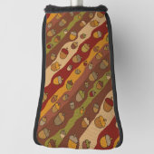 Acornのストライプパターン ゴルフヘッドカバー (回転90)